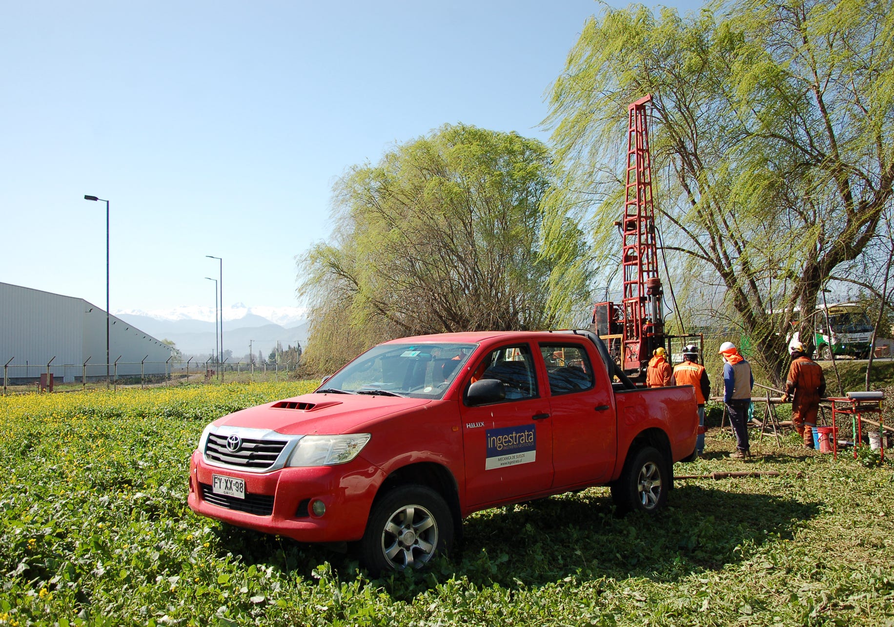 Determinación de Energía Transmitida a Columna de Barras durante un ensayo SPT para Proyecto en Región del Maule.